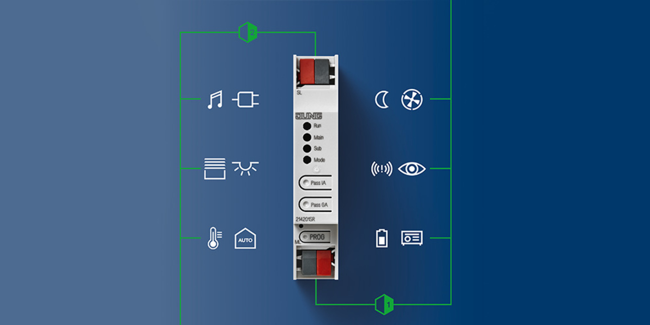 KNX Bereichs- und Linienkoppler bei Krüger Elektro in Buchen